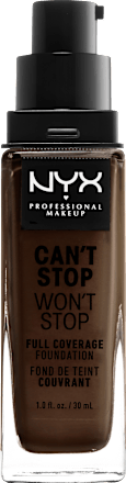 Foundation Can't Stop Won't Stop 24-Hour Deep Bony 25 NYX PROFESSIONAL MAKEUP