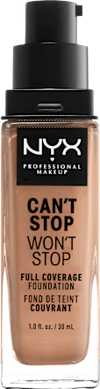 Foundation Can't Stop Won't Stop 24-Hour Medium Buff 10.5 NYX PROFESSIONAL MAKEUP