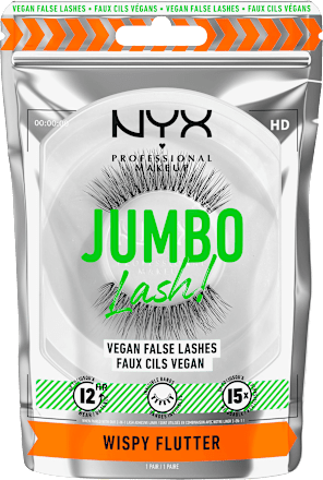 Künstliche Wimpern Jumbo Lash 03 Wispy Flutter (1 Paar )  NYX PROFESSIONAL MAKEUP