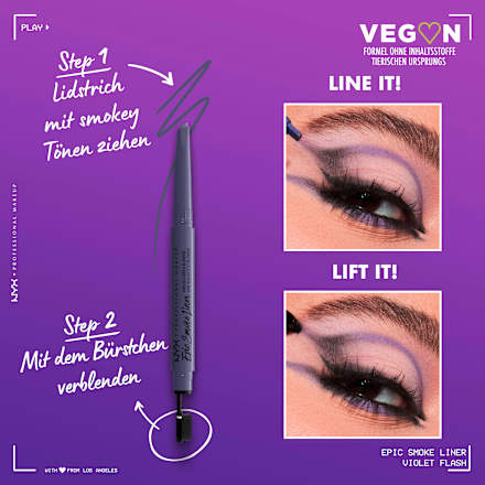 Eyeliner Epic Smoke 07 Violet Flash  NYX PROFESSIONAL MAKEUP