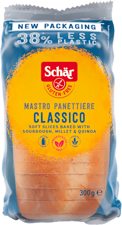 Brezglutenski klasični beli kruh Classico Mastro Panettiere  Schär