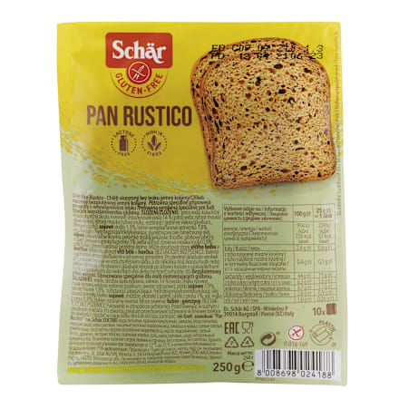Pan Rustico hleb bez glutena Schär