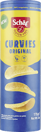CURVIES ORIGINAL čips bez glutena Schär