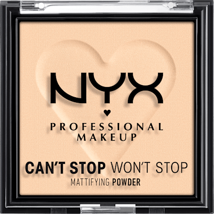 Púder Can't Stop Won't Stop - 02 Light NYX PROFESSIONAL MAKEUP