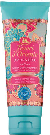 Doccia crema aromatica Ayurveda con olio di amla e patchouli Tesori d'Oriente