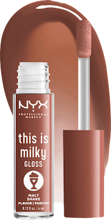Lipgloss This Is Milky Gloss 12 Malt Shake  NYX PROFESSIONAL MAKEUP