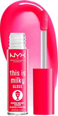 Lipgloss This Is Milky Gloss 09 Mixed Berry Shake  NYX PROFESSIONAL MAKEUP