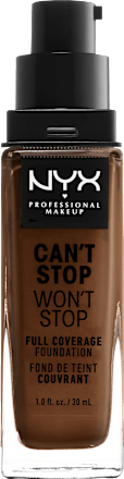 Foundation Can't Stop Won't Stop 24-Hour Walnut 22.3 NYX PROFESSIONAL MAKEUP