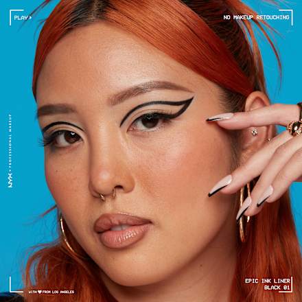 Szemhéjtus Epic Ink - Nr. 01 Black/Fekete NYX PROFESSIONAL MAKEUP