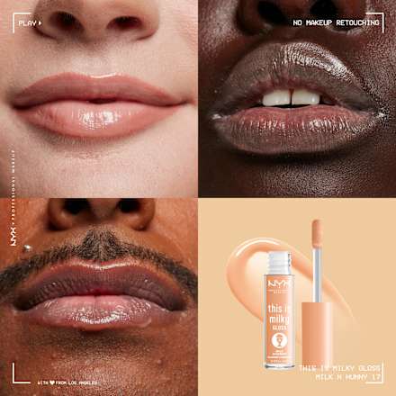 Lipgloss This Is Milky Gloss 17 Milk N Hunny NYX PROFESSIONAL MAKEUP