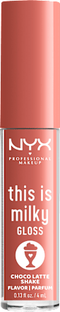 Lipgloss This Is Milky Gloss 19 Choco Latte Shake  NYX PROFESSIONAL MAKEUP