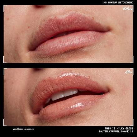 Lipgloss This Is Milky Gloss 18 Salted Caramel Shake  NYX PROFESSIONAL MAKEUP