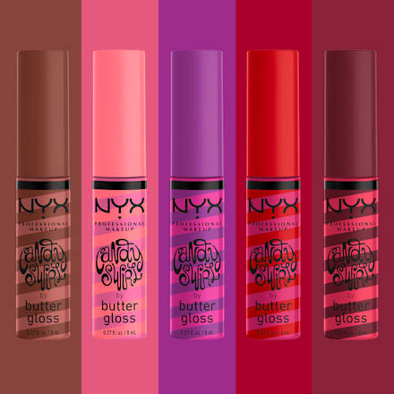 Lipgloss Butter Gloss Candy Swirl 03 Snow Cone NYX PROFESSIONAL MAKEUP