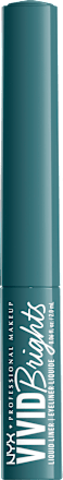 Liquid Eyeliner Matt Vivid Bright 01 Cyan Simp  NYX PROFESSIONAL MAKEUP