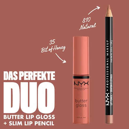 Lipgloss Butter 35 Bit Of Honey  NYX PROFESSIONAL MAKEUP