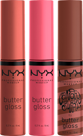 Geschenkset XMAS Holiday Butter Gloss Swirl Trio-Set NYX PROFESSIONAL MAKEUP