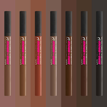 Augenbrauengel  Zero To Brow Gel 06 Chocolate NYX PROFESSIONAL MAKEUP