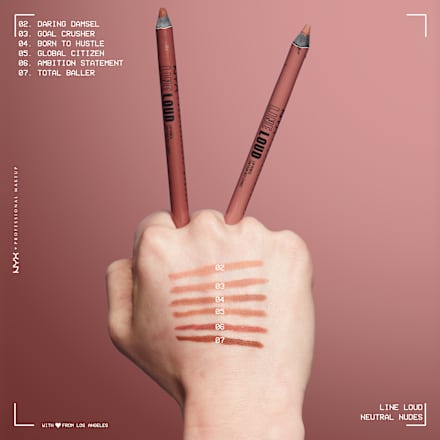 Lipliner Line Loud 04 Born To Hustle  NYX PROFESSIONAL MAKEUP