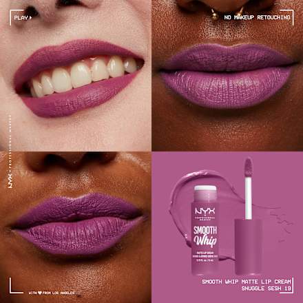 Lippenstift Smooth Whip Matte 19 Snuggle Sesh  NYX PROFESSIONAL MAKEUP