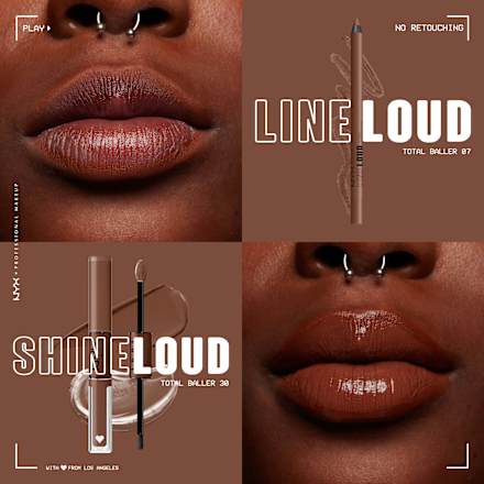 Lipliner Line Loud 07 Total Baller  NYX PROFESSIONAL MAKEUP