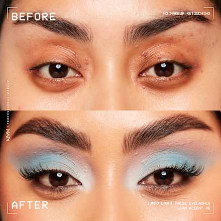 Künstliche Wimpern Jumbo Lash 06 Glam Accent (1 Paar) NYX PROFESSIONAL MAKEUP