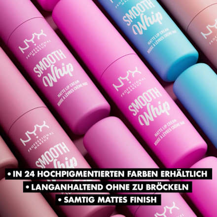 Lippenstift Smooth Whip Matte 24 Memory Foam  NYX PROFESSIONAL MAKEUP