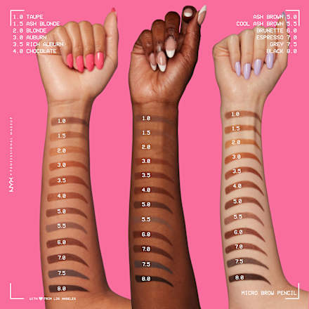 Augenbrauenstift Micro Duo 07.5 Grey NYX PROFESSIONAL MAKEUP