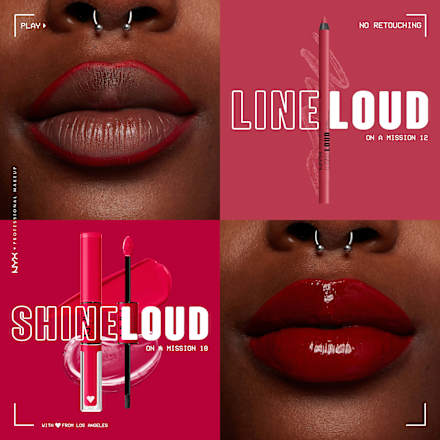 Szájkontúrceruza, Line Loud - Nr. 12 On A Mission NYX PROFESSIONAL MAKEUP