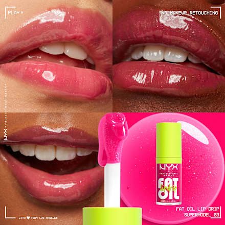 Масло за устни Lip Drip - 03 Supermodel NYX PROFESSIONAL MAKEUP