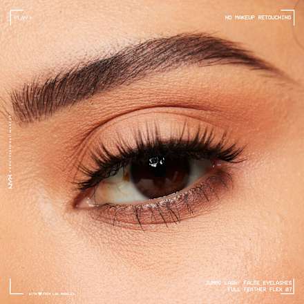 Künstliche Wimpern Jumbo Lash 07 Full Feather Flex (1 Paar) NYX PROFESSIONAL MAKEUP