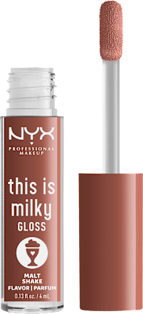 Lipgloss This Is Milky Gloss 12 Malt Shake  NYX PROFESSIONAL MAKEUP
