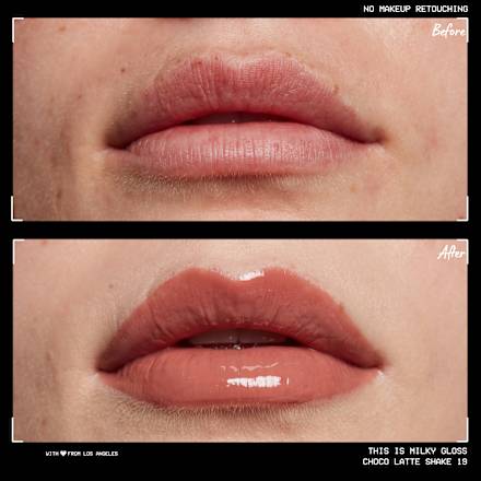 Lipgloss This Is Milky Gloss 19 Choco Latte Shake  NYX PROFESSIONAL MAKEUP