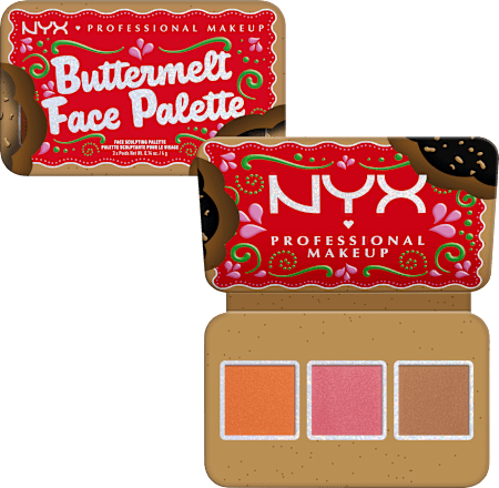 Bronzer & Blush Palette Buttermelt Duo Light/Medium NYX PROFESSIONAL MAKEUP