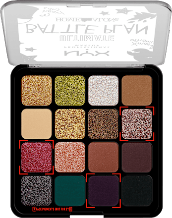 Lidschatten Palette Home Alone Ultimate Shadow Palette NYX PROFESSIONAL MAKEUP