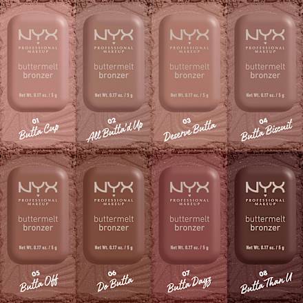 Bronzer Buttermelt Bronze 02 Butta Me Up NYX PROFESSIONAL MAKEUP