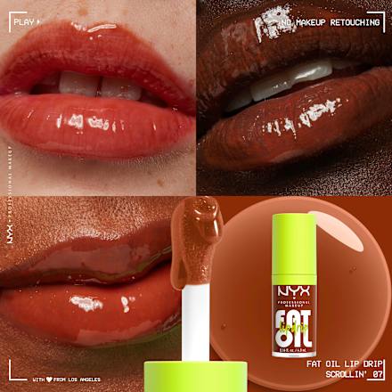 Lipgloss Fat Oil Lip Drip 07 Scrollin NYX PROFESSIONAL MAKEUP