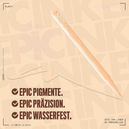 Eyeliner Epic Ink Liner 07 Marshmallow NYX PROFESSIONAL MAKEUP