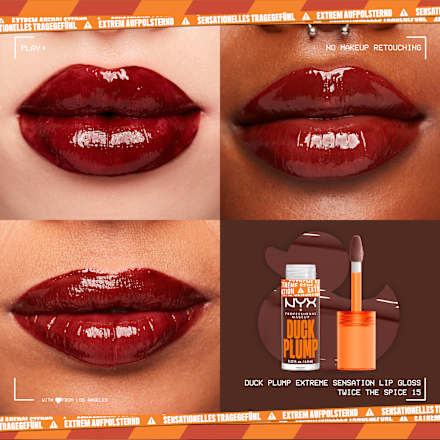 Lipgloss Duck Plump 15 Twice the Space NYX PROFESSIONAL MAKEUP