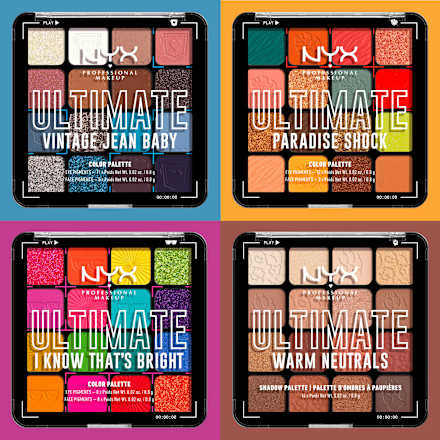 Lidschatten Palette Ultimate 04 I Know That’s Bright NYX PROFESSIONAL MAKEUP