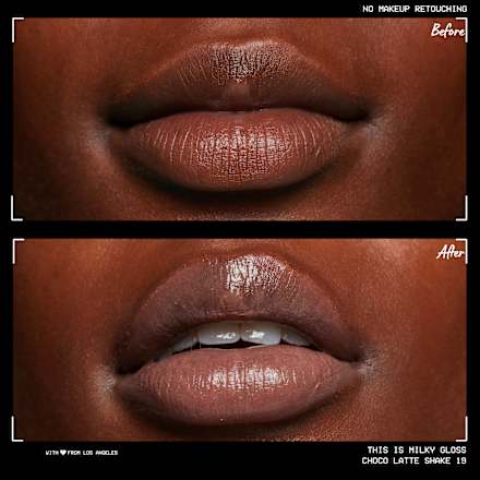 Lipgloss This Is Milky Gloss 19 Choco Latte Shake  NYX PROFESSIONAL MAKEUP
