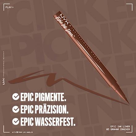 Eyeliner Epic Ink Liner 05 Graham Cracker NYX PROFESSIONAL MAKEUP