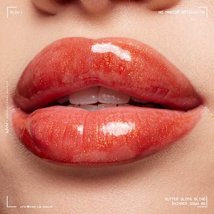 Lipgloss Butter Gloss Bling 06 Shimmer Down  NYX PROFESSIONAL MAKEUP