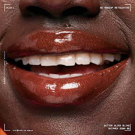 Lipgloss Butter Gloss Bling 06 Shimmer Down  NYX PROFESSIONAL MAKEUP