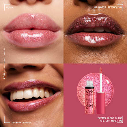 Lipgloss Butter Gloss Bling 05 She Got Money NYX PROFESSIONAL MAKEUP