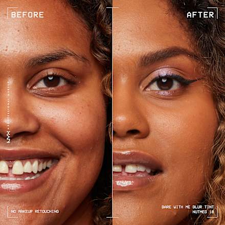 Foundation Bare With Me Blur Tint 18 Nutmeg  NYX PROFESSIONAL MAKEUP