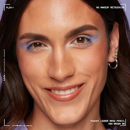Augenbrauenstift Powder Louder 06 Ash Brown NYX PROFESSIONAL MAKEUP