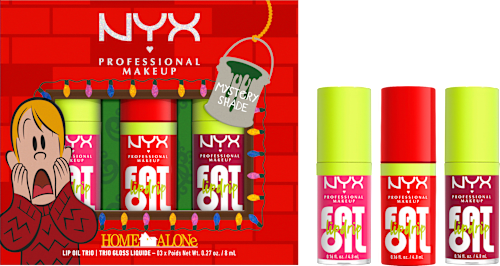 Lipgloss Set Home Alone Fat Oil Lip Drip Trio 02, 3tlg NYX PROFESSIONAL MAKEUP