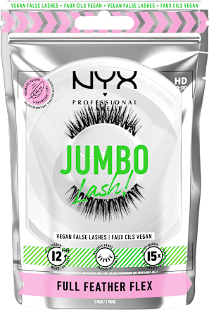 Künstliche Wimpern Jumbo Lash 07 Full Feather Flex (1 Paar) NYX PROFESSIONAL MAKEUP