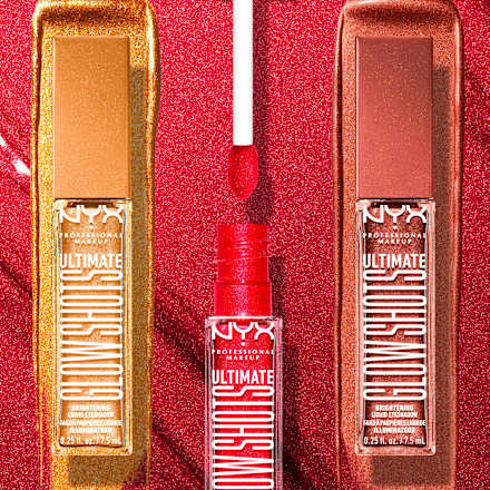 Lidschatten Ultimate Glow Shots 14 Glitzy Guava NYX PROFESSIONAL MAKEUP