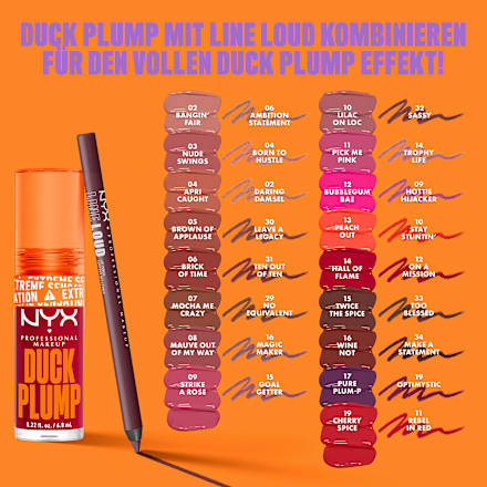 Lipgloss Duck Plump 15 Twice the Space NYX PROFESSIONAL MAKEUP